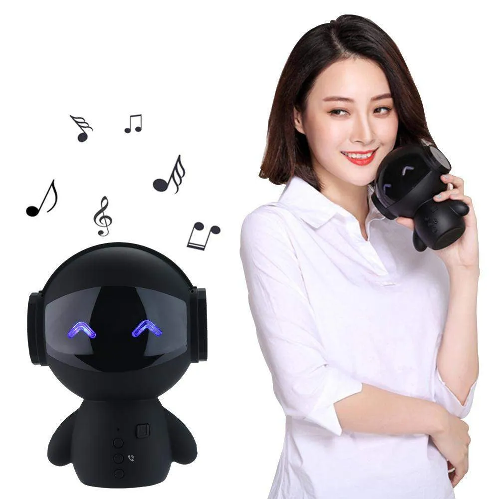 2017 M10 Cute portable Robot Bluetooth Speaker