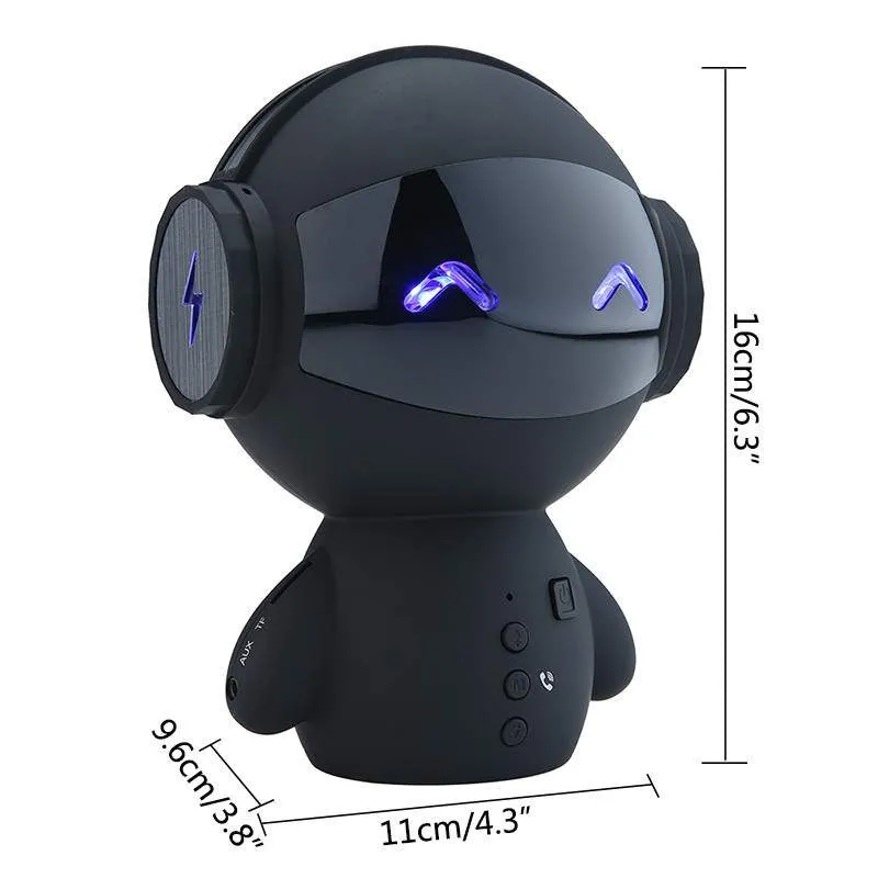 2017 M10 Cute portable Robot Bluetooth Speaker