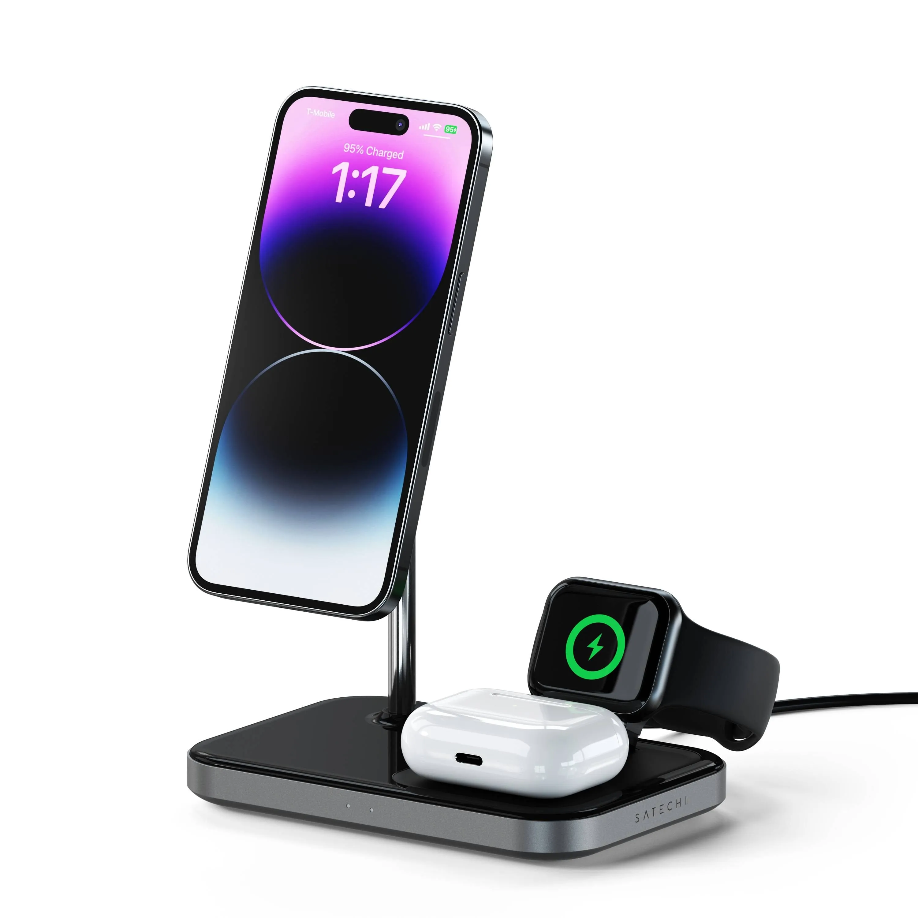 3-in-1 Magnetic Wireless Charging Stand