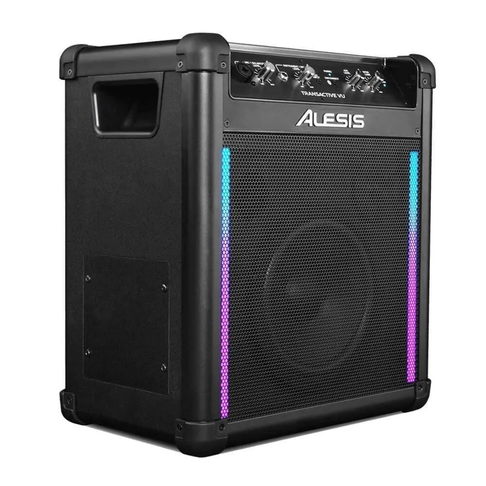 Alesis TransActive Wireless 2 Portable Rechargeable Bluetooth Speaker with Lights