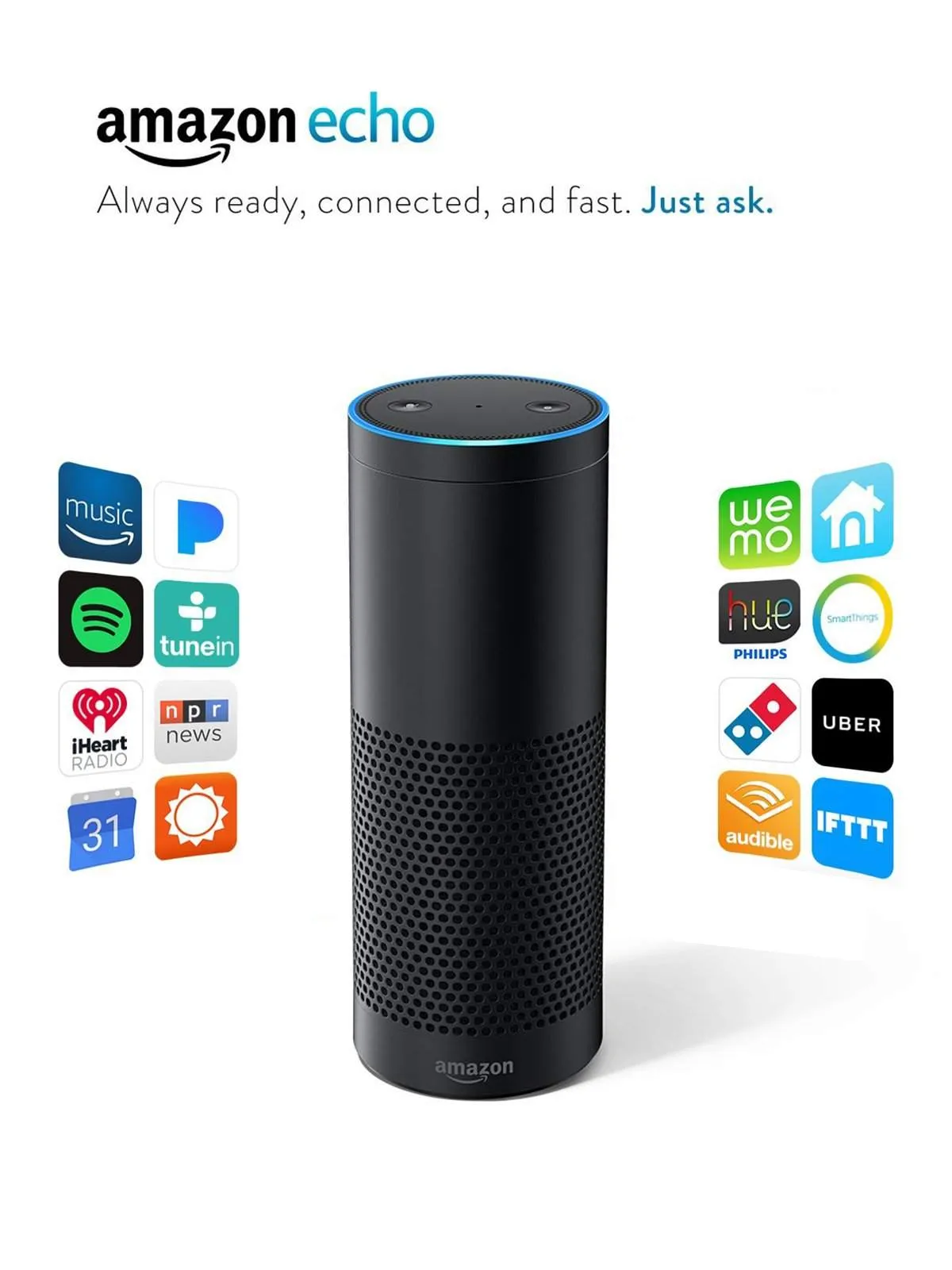 Amazon Echo 1st Generation Black