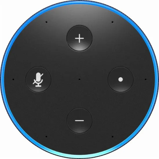 Amazon - Echo (2nd generation) - Charcoal Fabric