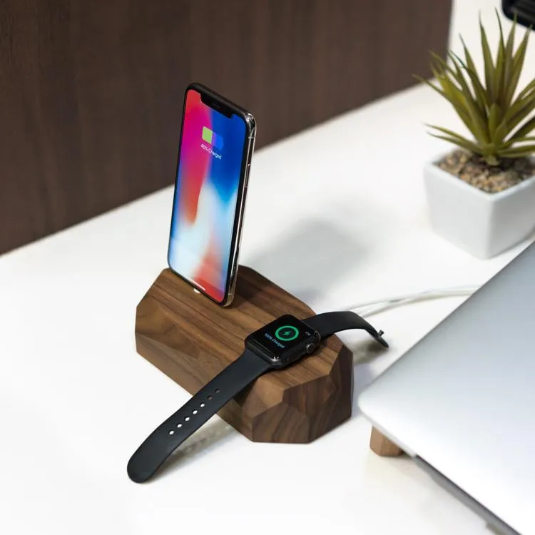 Apple Charging Station - Combo Dock For iPhone & Apple Watch (Lightning cable included)