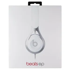 Beats EP Wired On-Ear Headphones with Built-in Mic and Controls - White