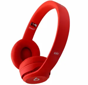 Beats Solo3 Bluetooth Wireless On-Ear Headphones - Product (RED) (MP162LL/A)