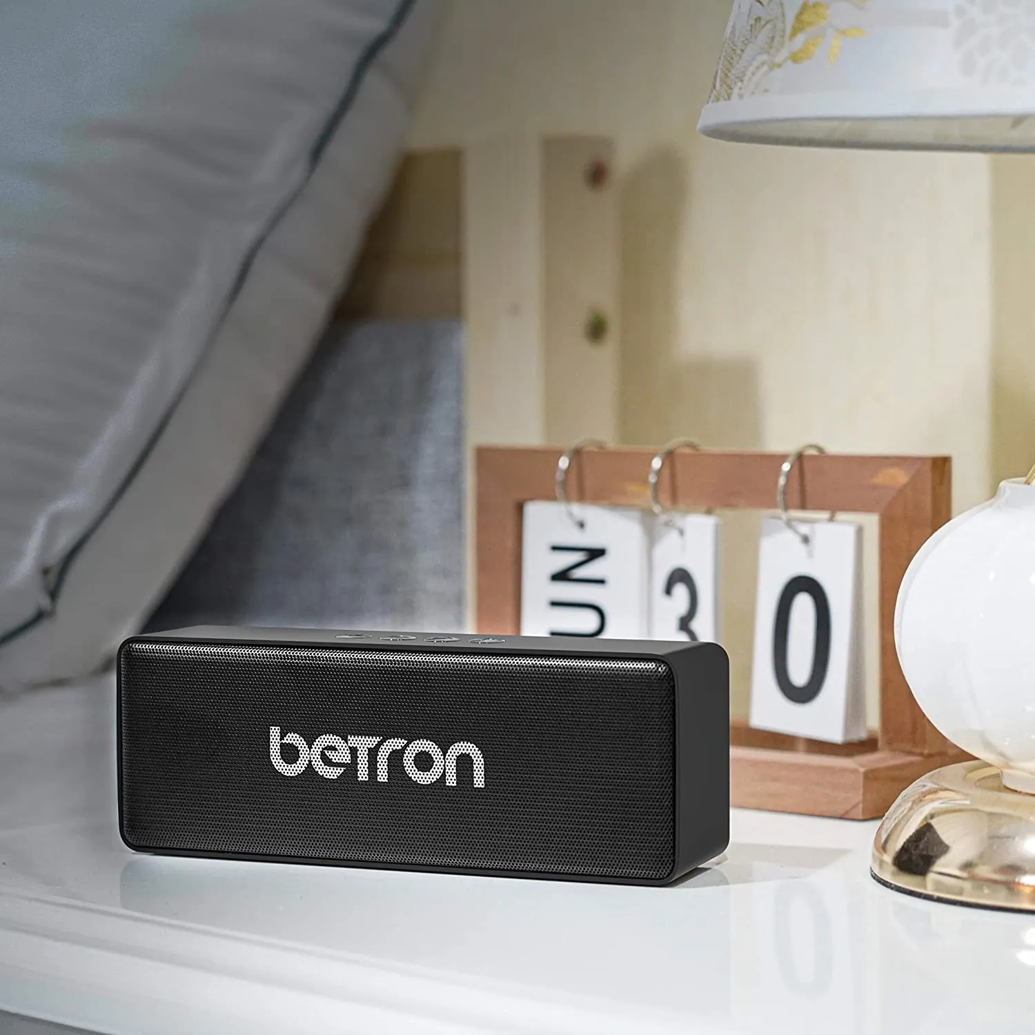 Betron D51 Bluetooth Wireless Speaker Stereo Sound Enhanced Bass 5W Dual High Performance Drivers