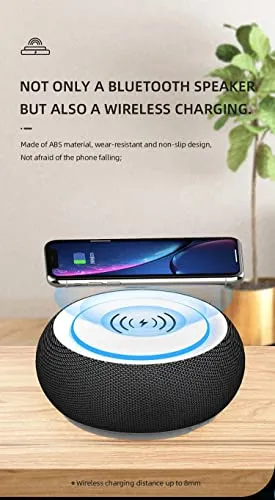 Bluetooth speaker wireless charger two-in-one function mobile phone wireless charging Bluetooth speaker