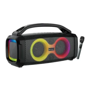 Boomra 60W Bluetooth Party Speaker With RGB Light & Wireless MIc (LBS-306)