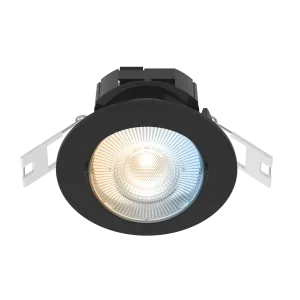 Calex Smart LED Recessed Spot - Warm White - Black