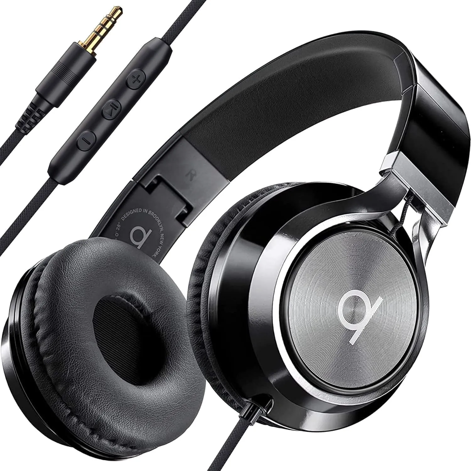 CL750 On-Ear Headphones Wired with Mic Noise Isolating