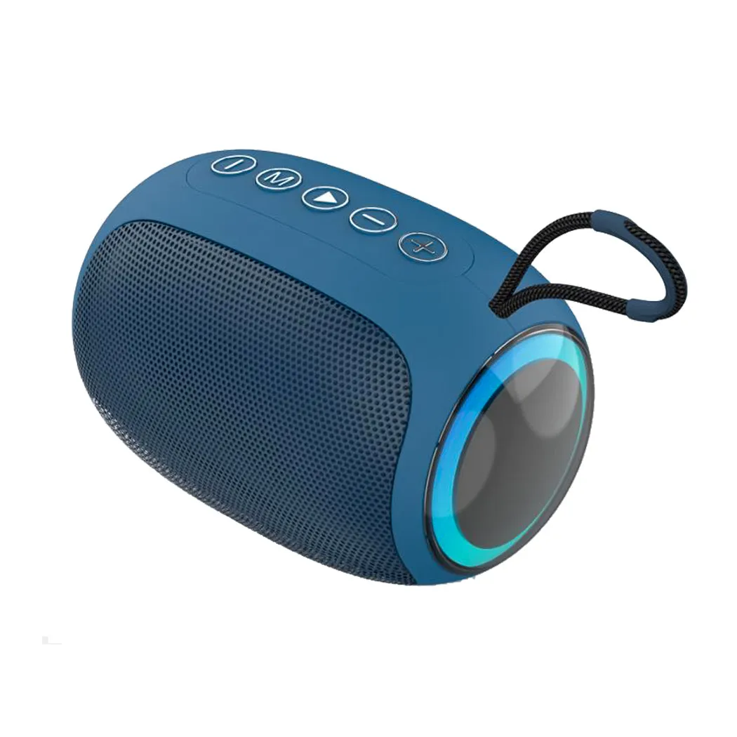 Colorful Wireless Speaker with Heavy Bass  Model: A66(Blue)