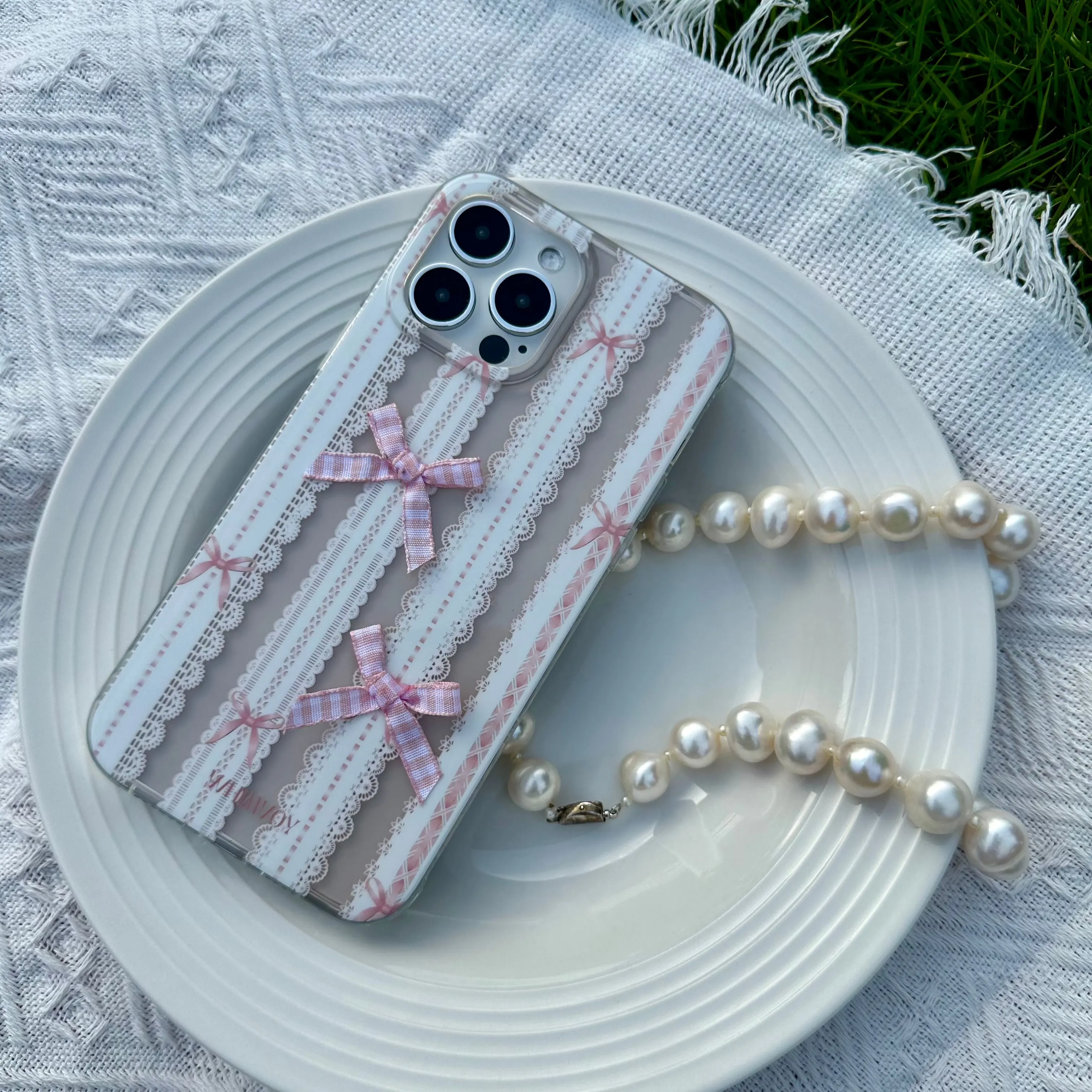 Coquette Girlie | Balletcore Bowknot Phone Case