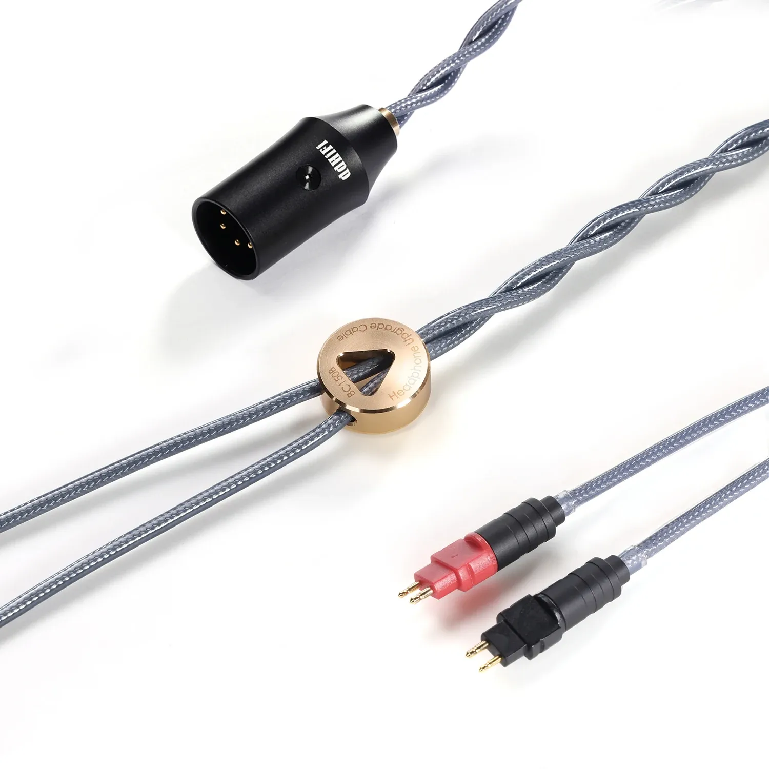 DD ddHiFi BC150XLR 4-pin XLR Balanced Silver Headphone Upgrade Cable