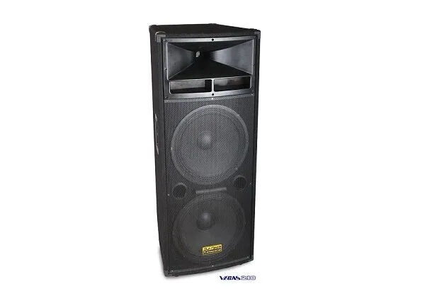 DJ Tech Vegas 218 Dual 18 Three-Way Professional Speaker System"