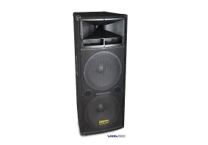 DJ Tech Vegas 218 Dual 18 Three-Way Professional Speaker System"