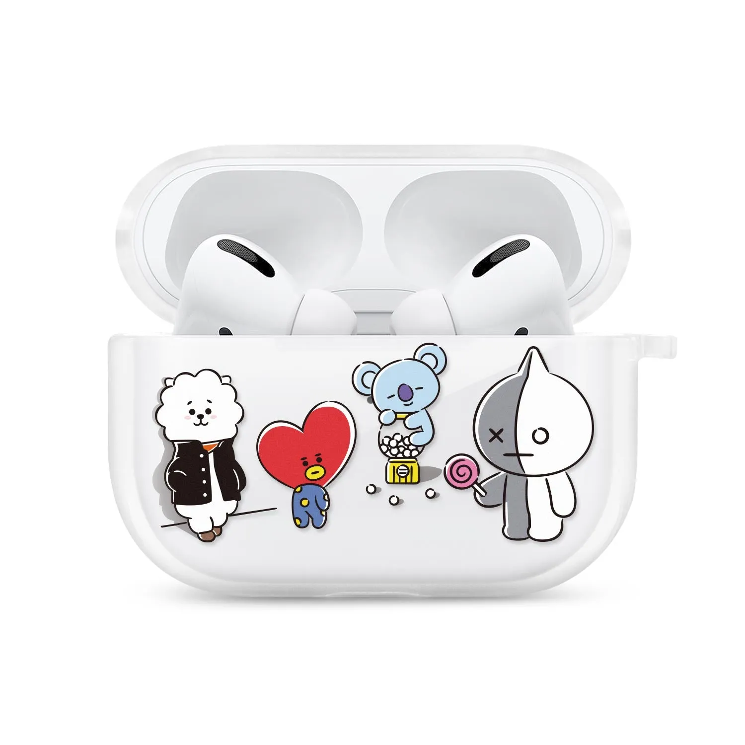 GARMMA BT21 UNIVERSTAR Soft TPU Apple AirPods Pro Charging Case Cover