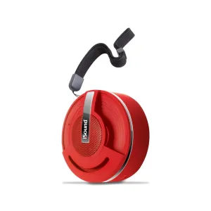 Hang On Bluetooth Speaker - Rubber Red