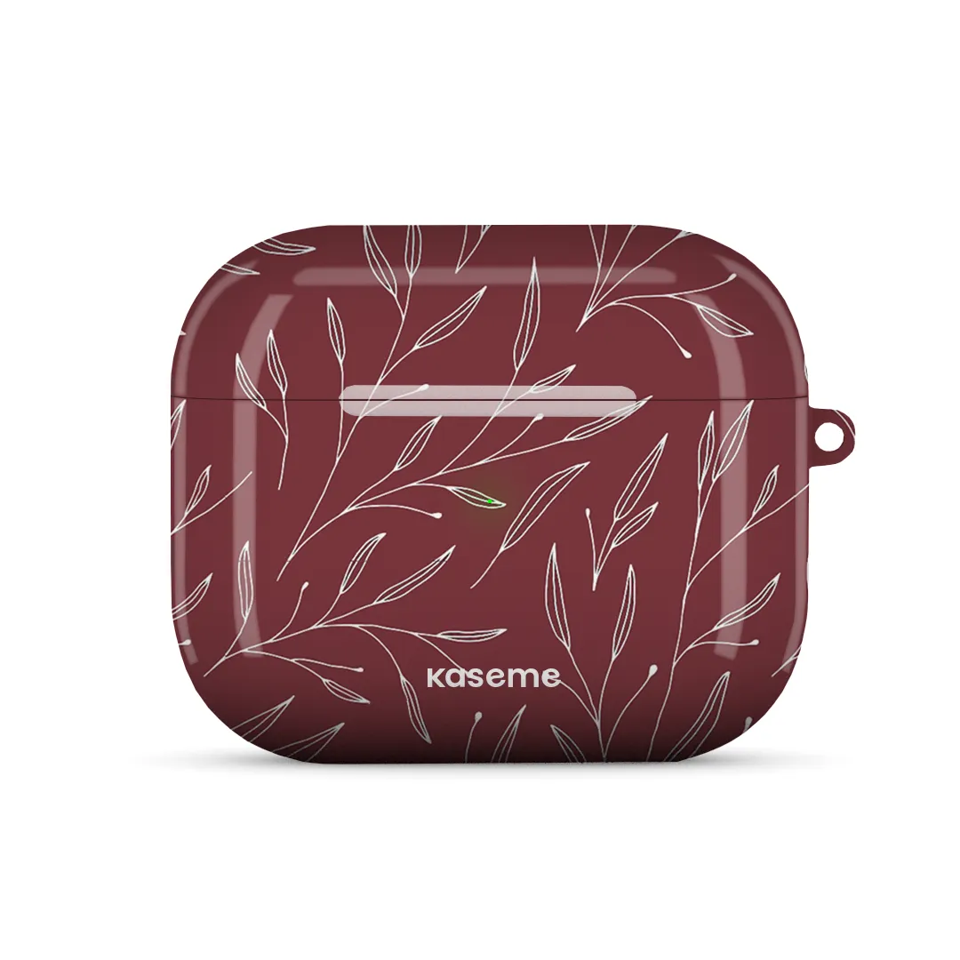 Hibiscus Red AirPods Case