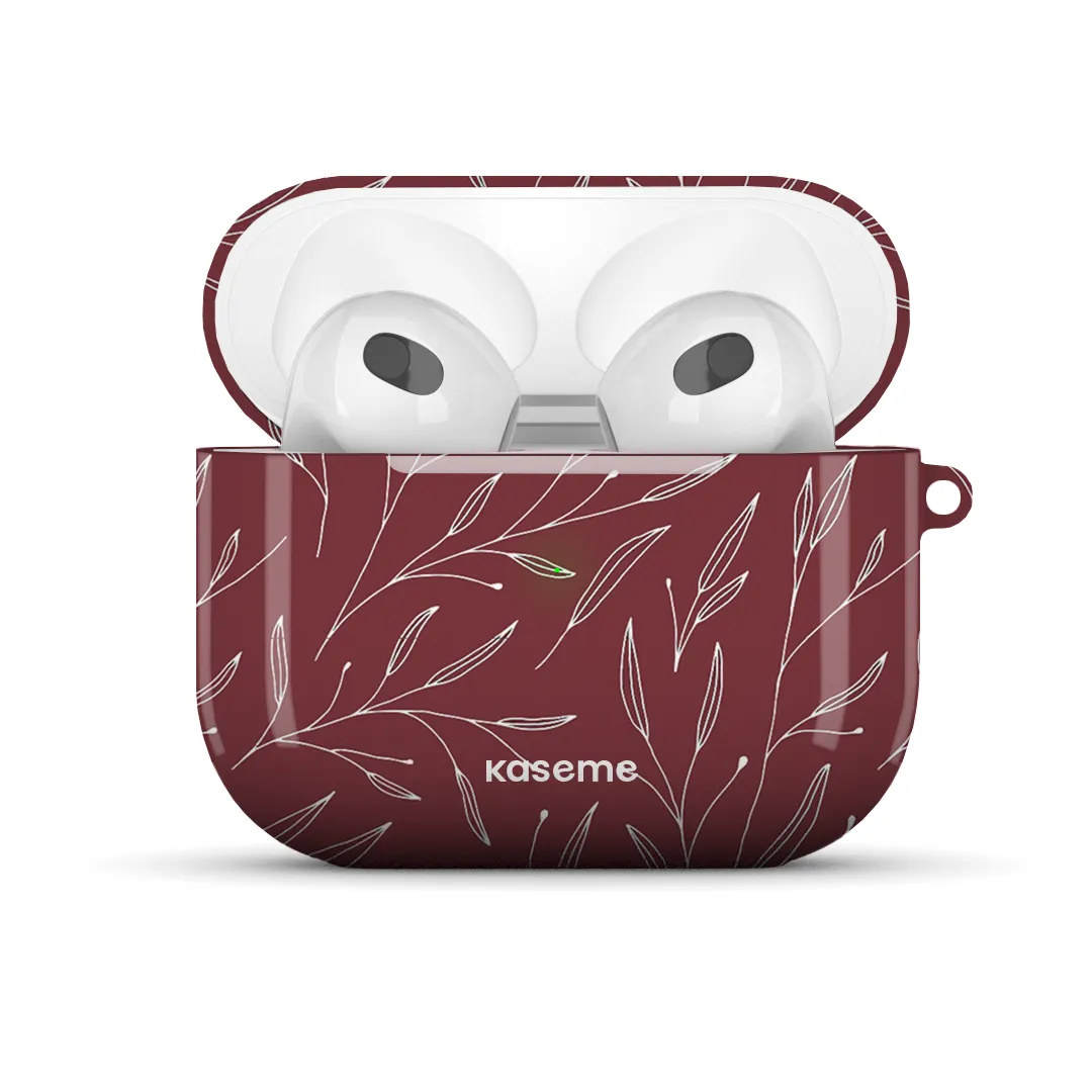 Hibiscus Red AirPods Case