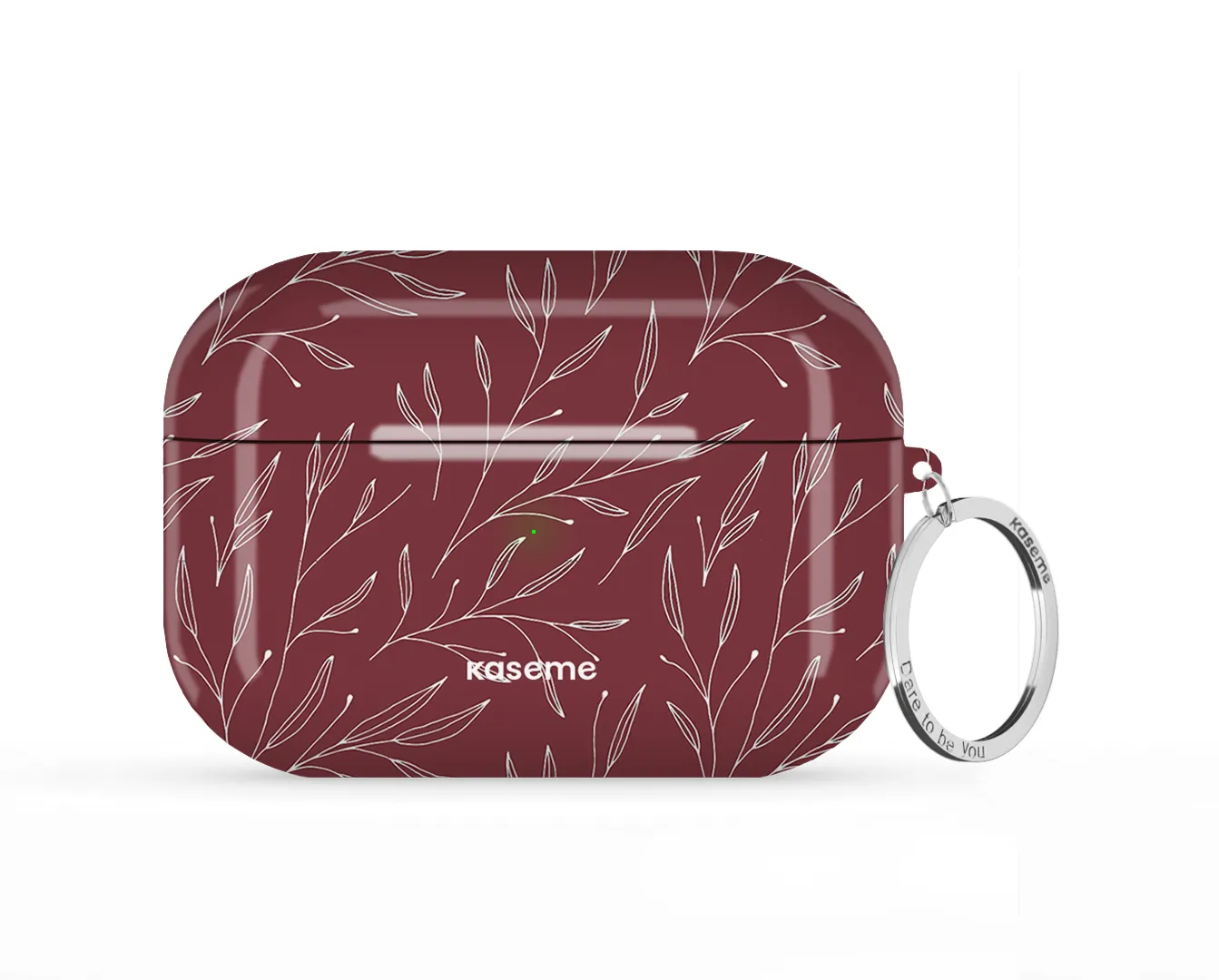 Hibiscus Red AirPods Case