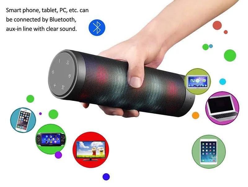 Hip Hop LED Bluetooth Speaker