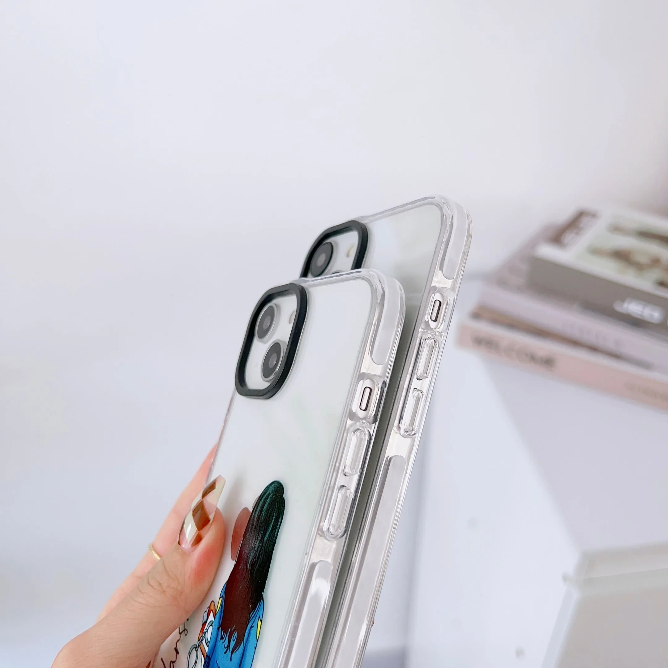 iPhone Impact Proof Customised Silicon Case ( Professional Girl )