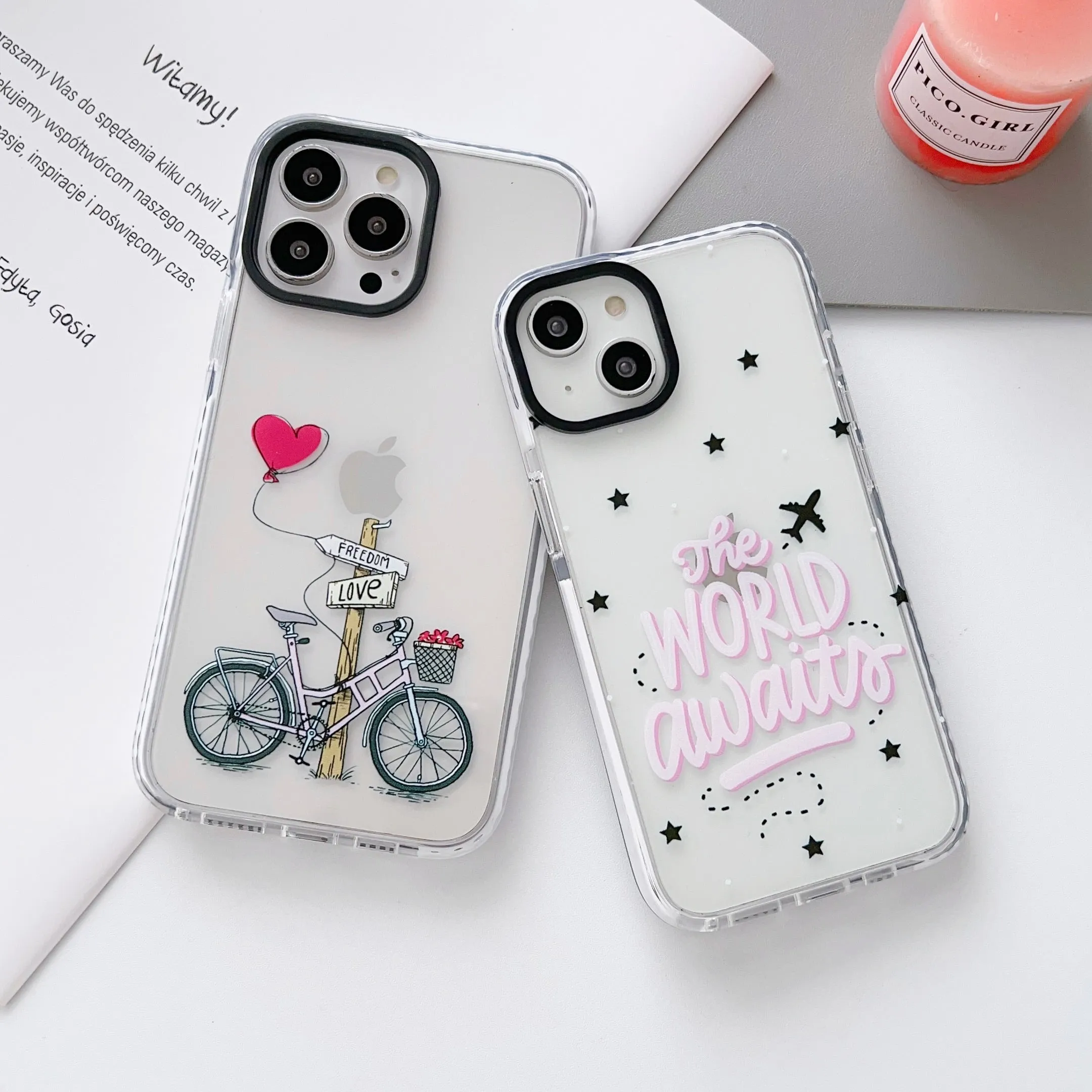 iPhone Impact Proof Silicon Case ( Love Freedom )