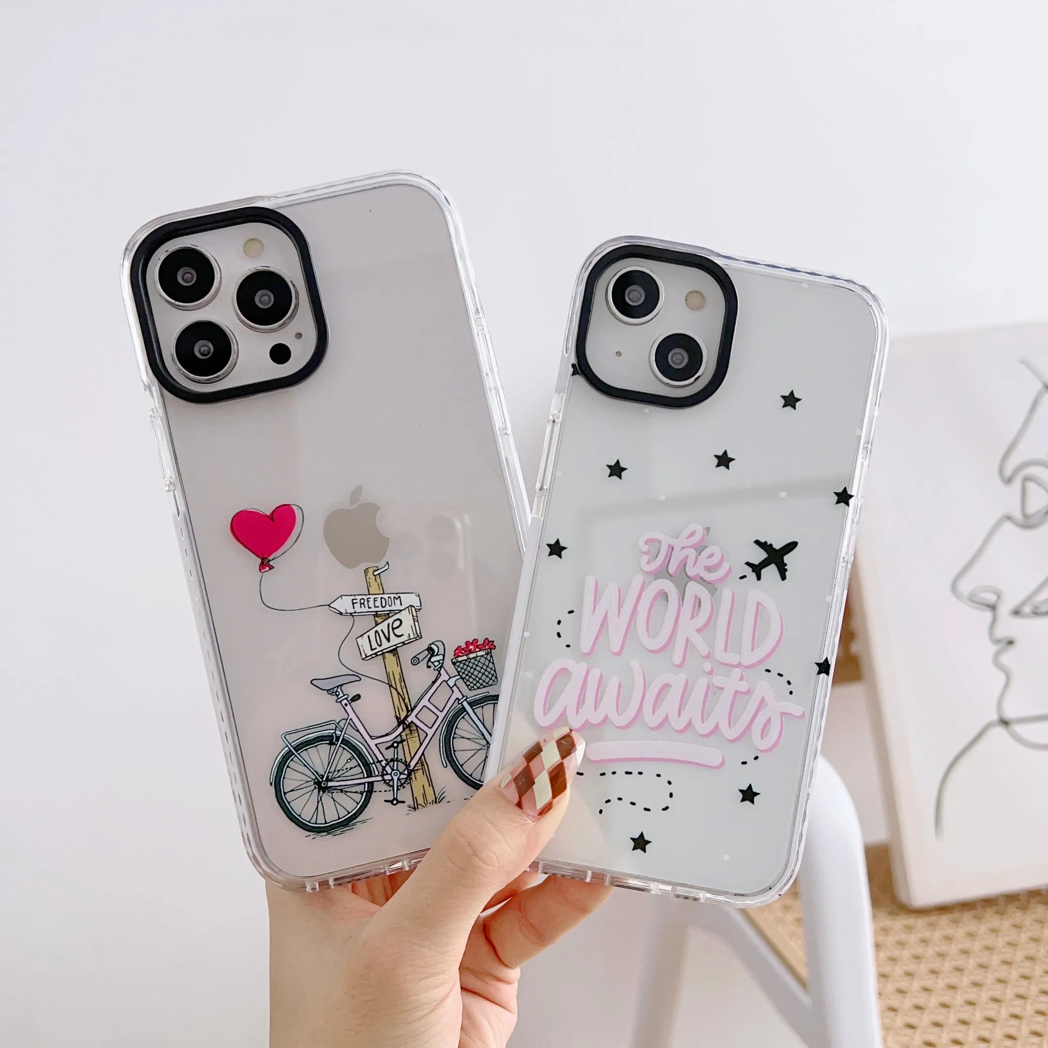 iPhone Impact Proof Silicon Case ( Love Freedom )