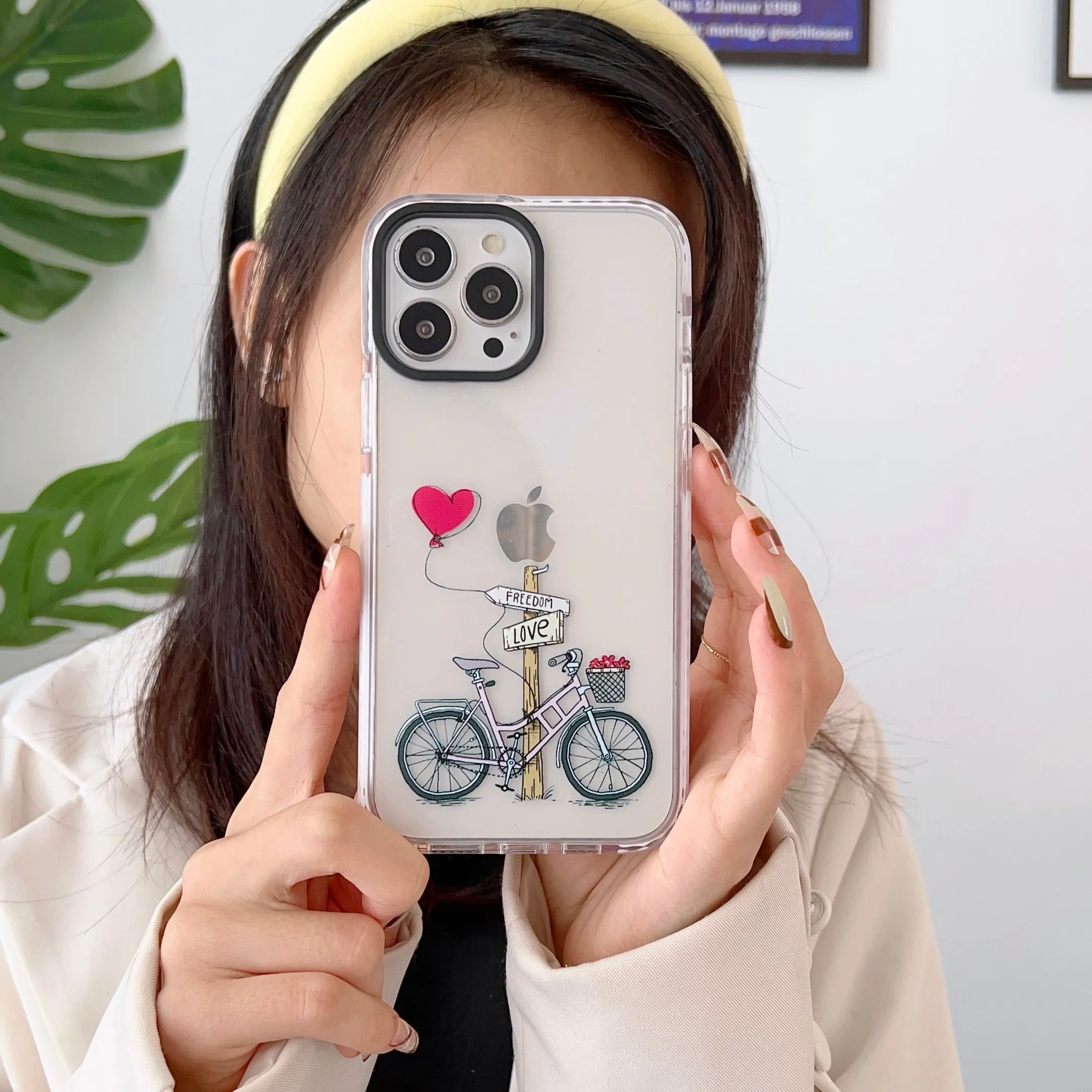 iPhone Impact Proof Silicon Case ( Love Freedom )