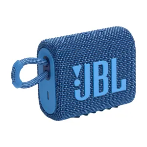 JBL Go 3 Eco Portable Stereo Bluetooth Speaker - Blue