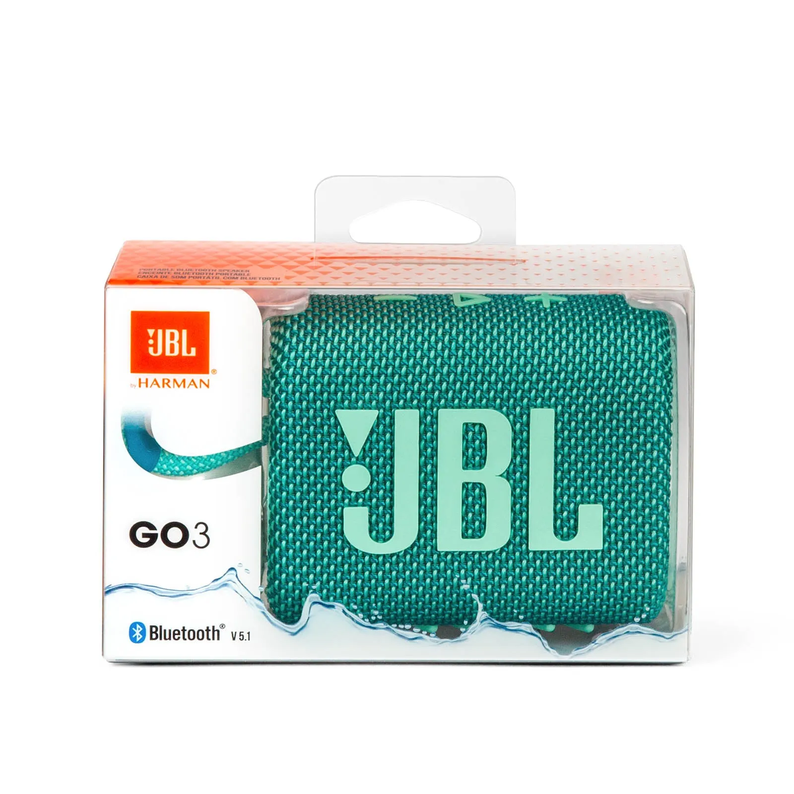 JBL Go 3 Portable Bluetooth Speaker - Teal