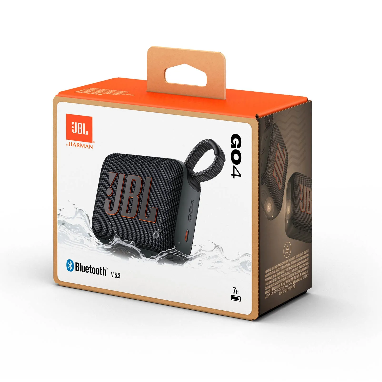 JBL Go 4 Portable Bluetooth Speaker - Black