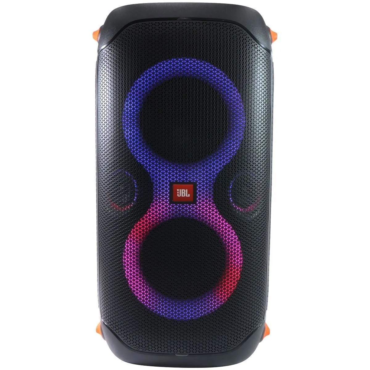 JBL PartyBox 110 - Portable Party Speaker with Built-in Lights - Black/Orange