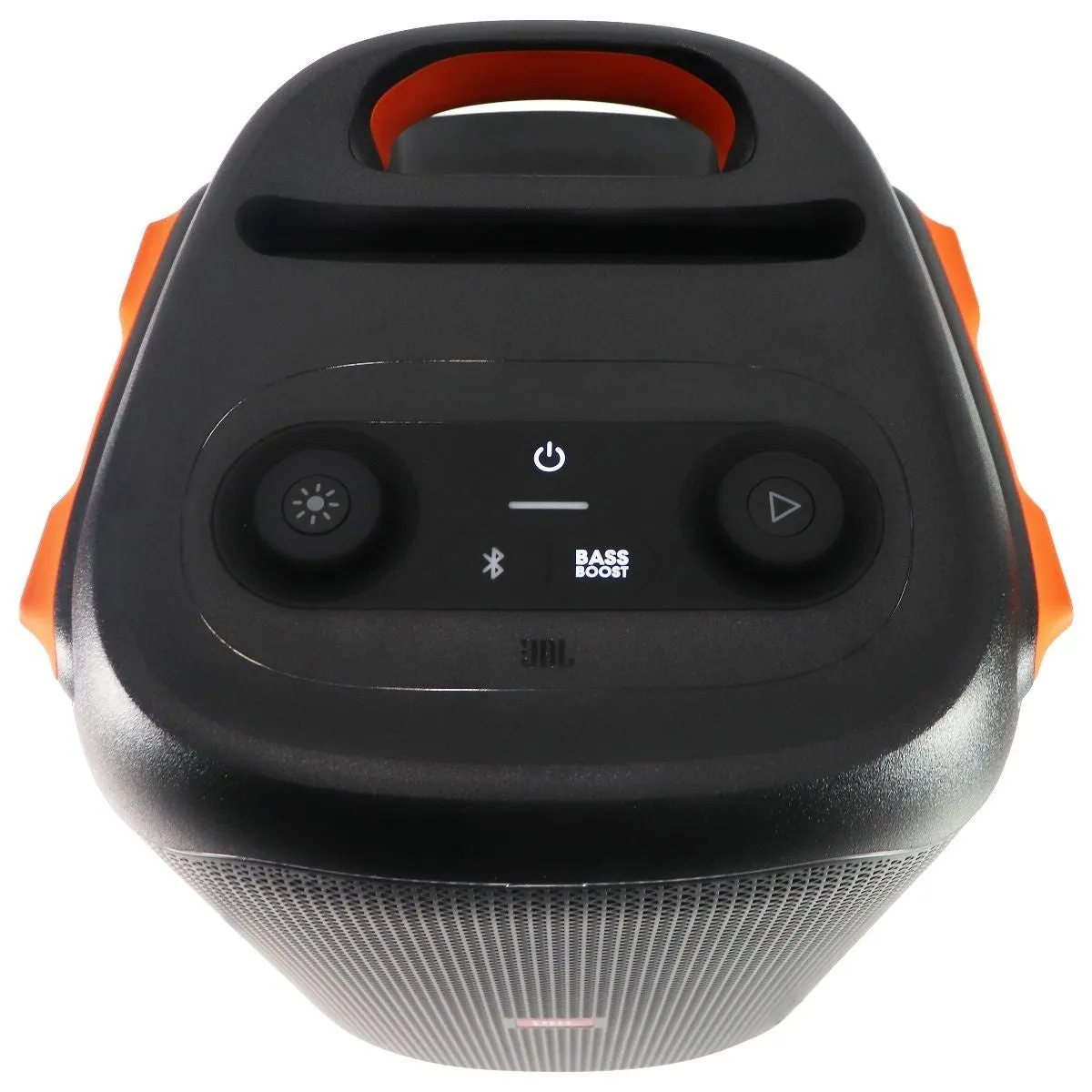 JBL PartyBox 110 - Portable Party Speaker with Built-in Lights - Black/Orange