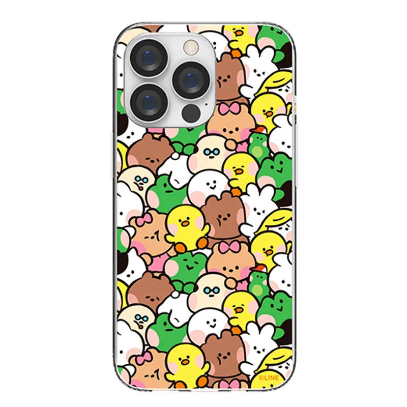 Line Friends minini Clear Case Cover