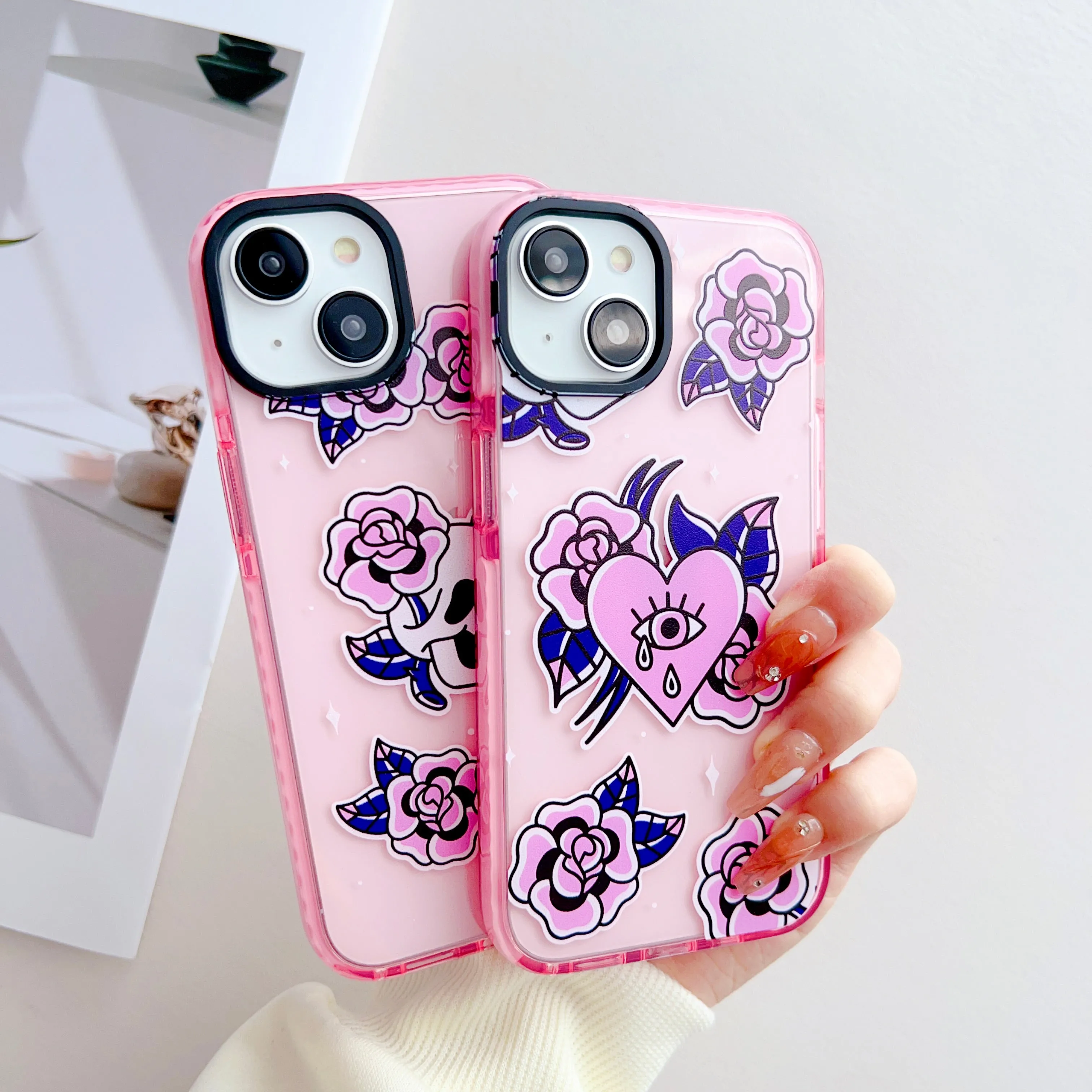 Love In The Air Designer Impact Proof Silicon Phone Case for iPhone