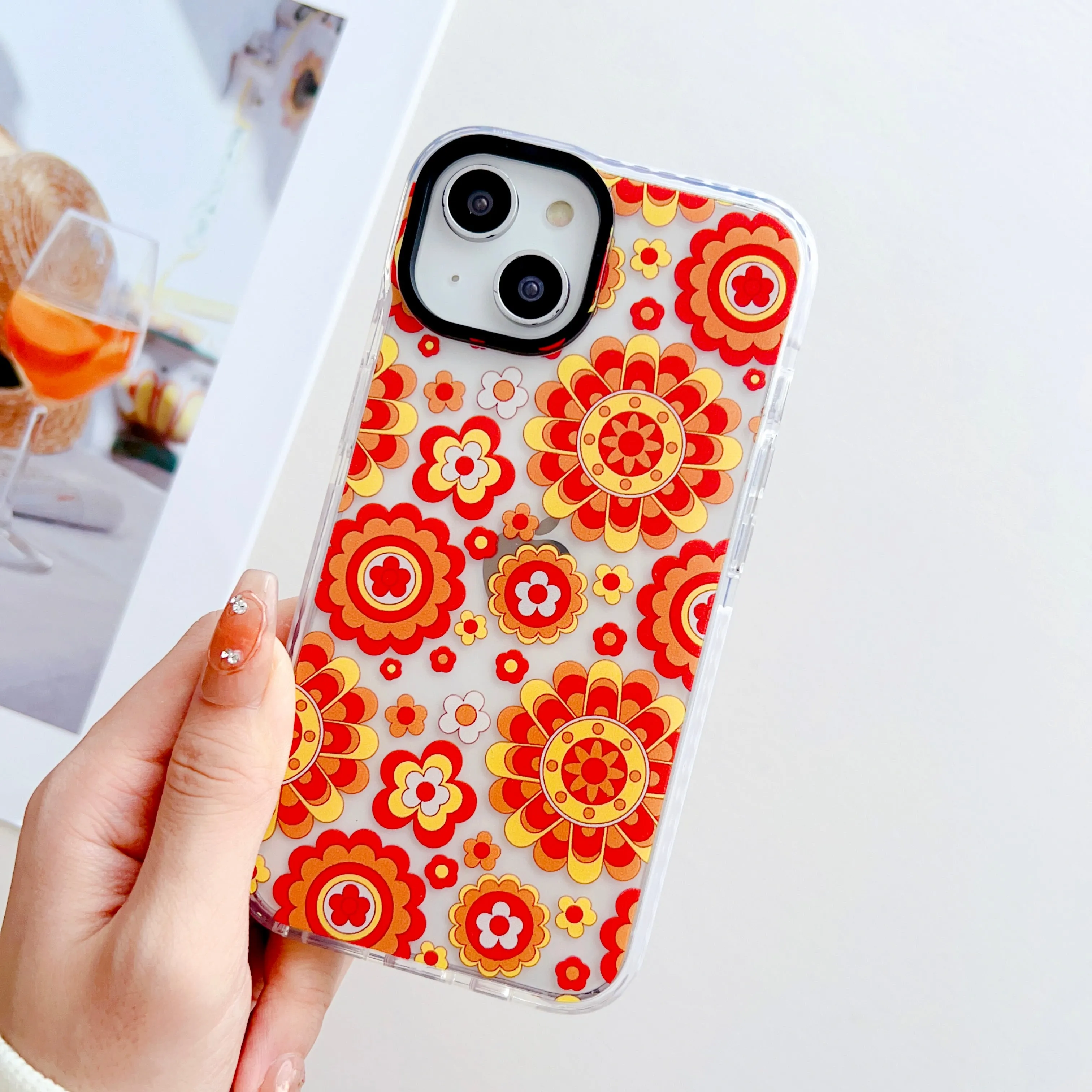 Mandala Designer Impact Proof Silicon Phone Case for iPhone