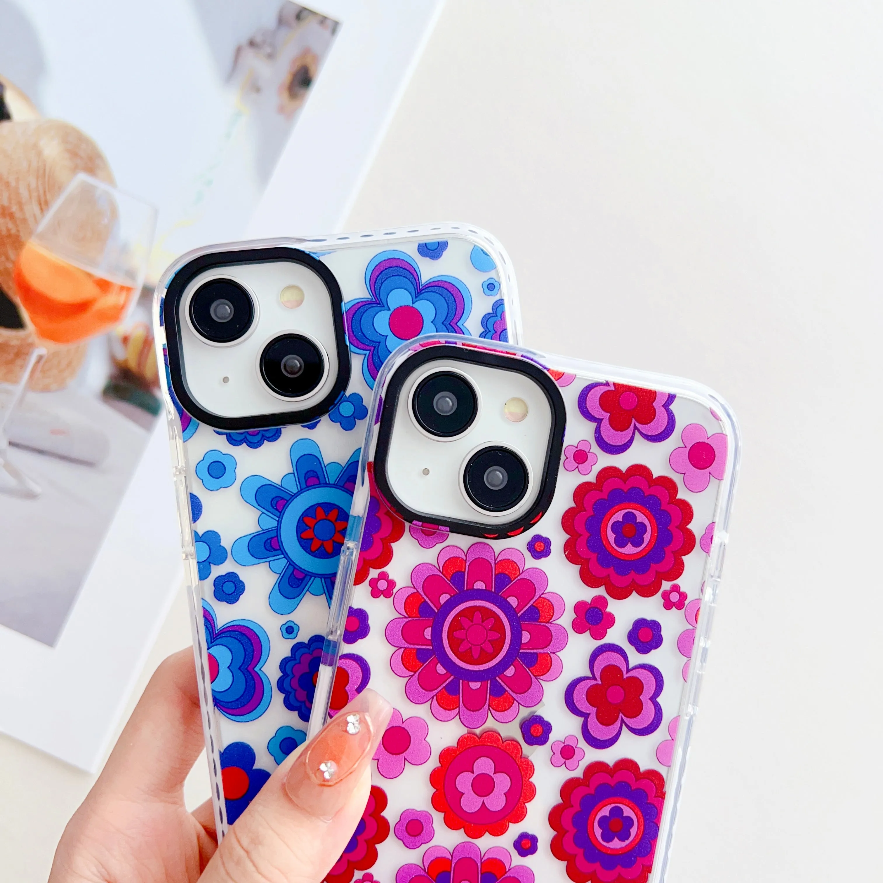 Mandala Designer Impact Proof Silicon Phone Case for iPhone