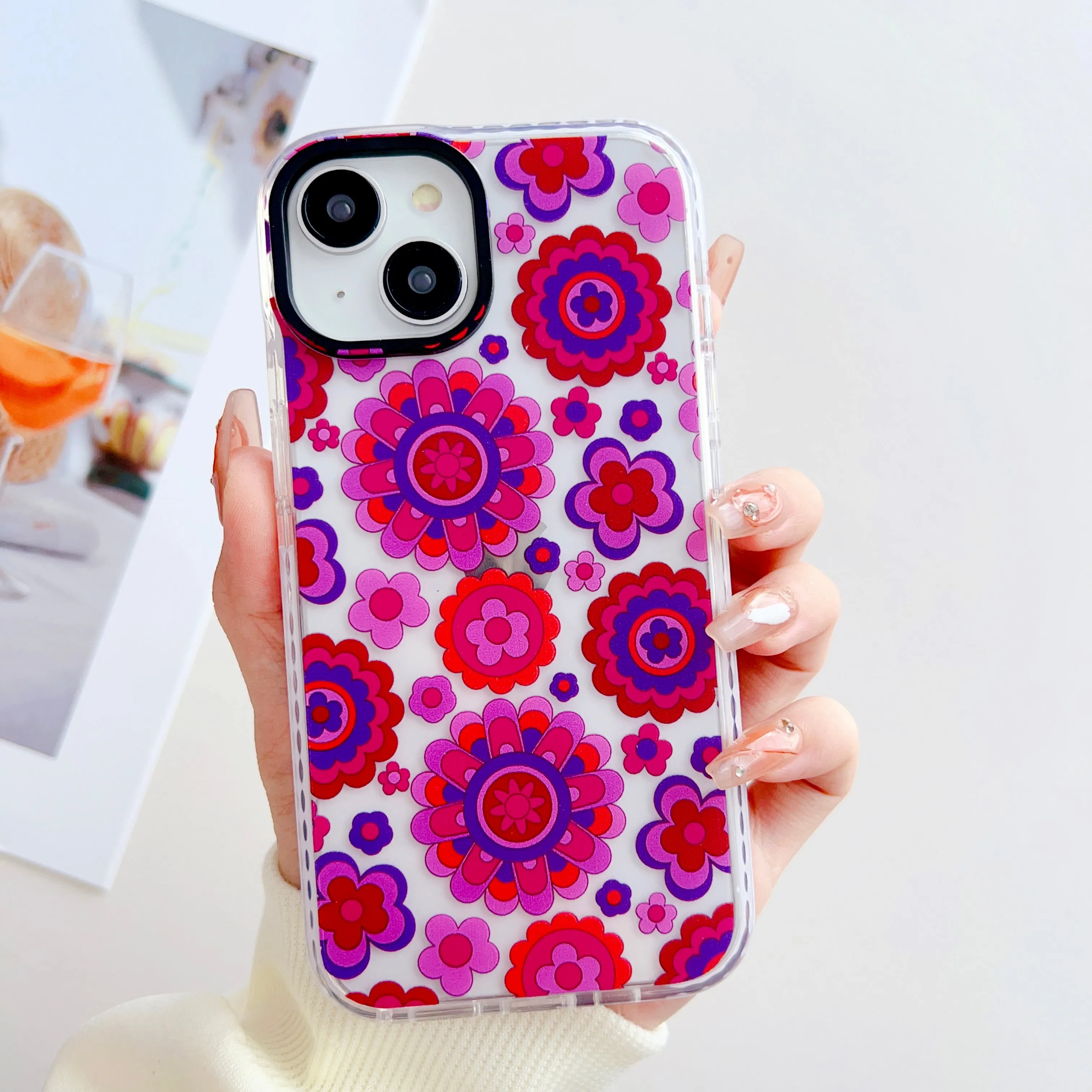 Mandala Designer Impact Proof Silicon Phone Case for iPhone