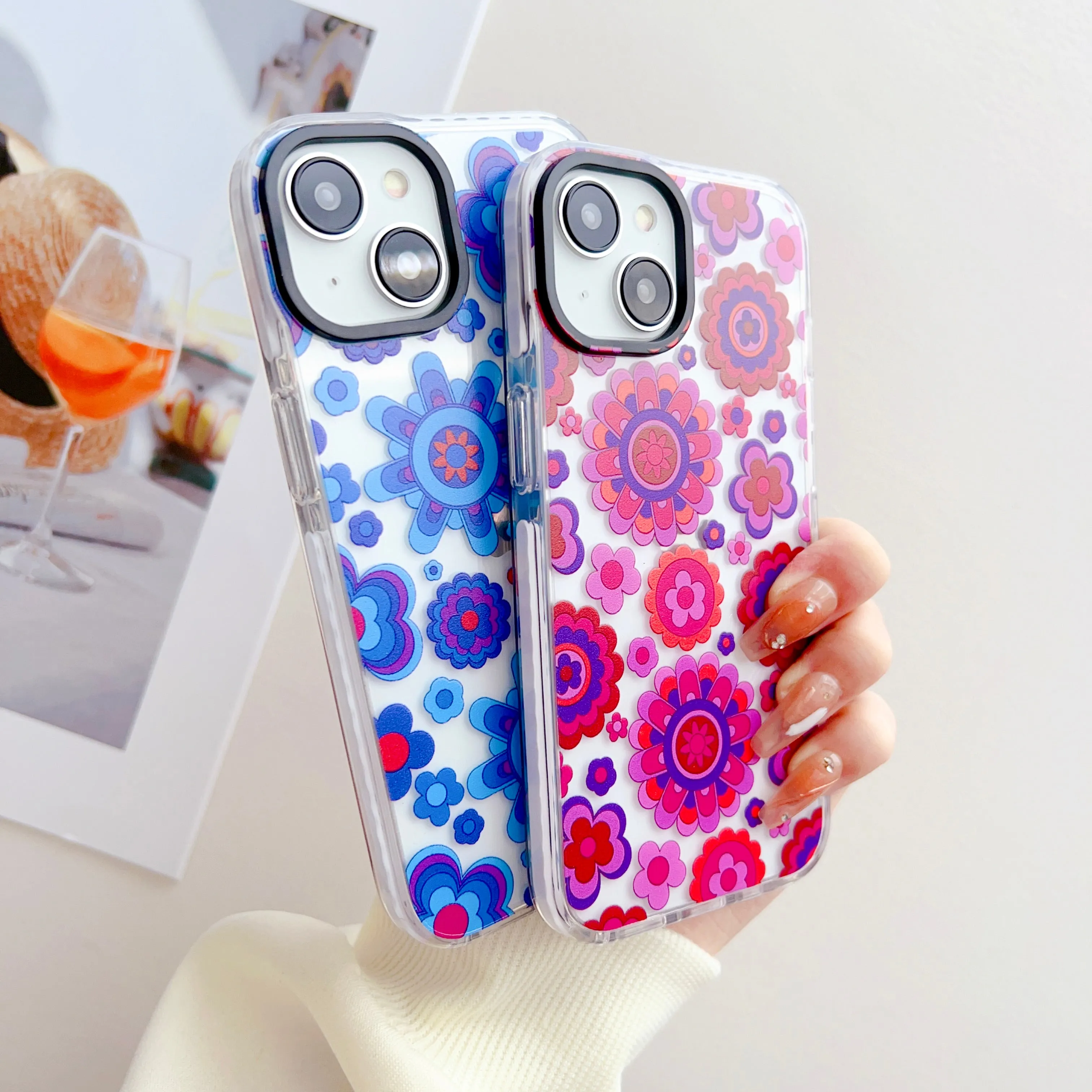 Mandala Designer Impact Proof Silicon Phone Case for iPhone