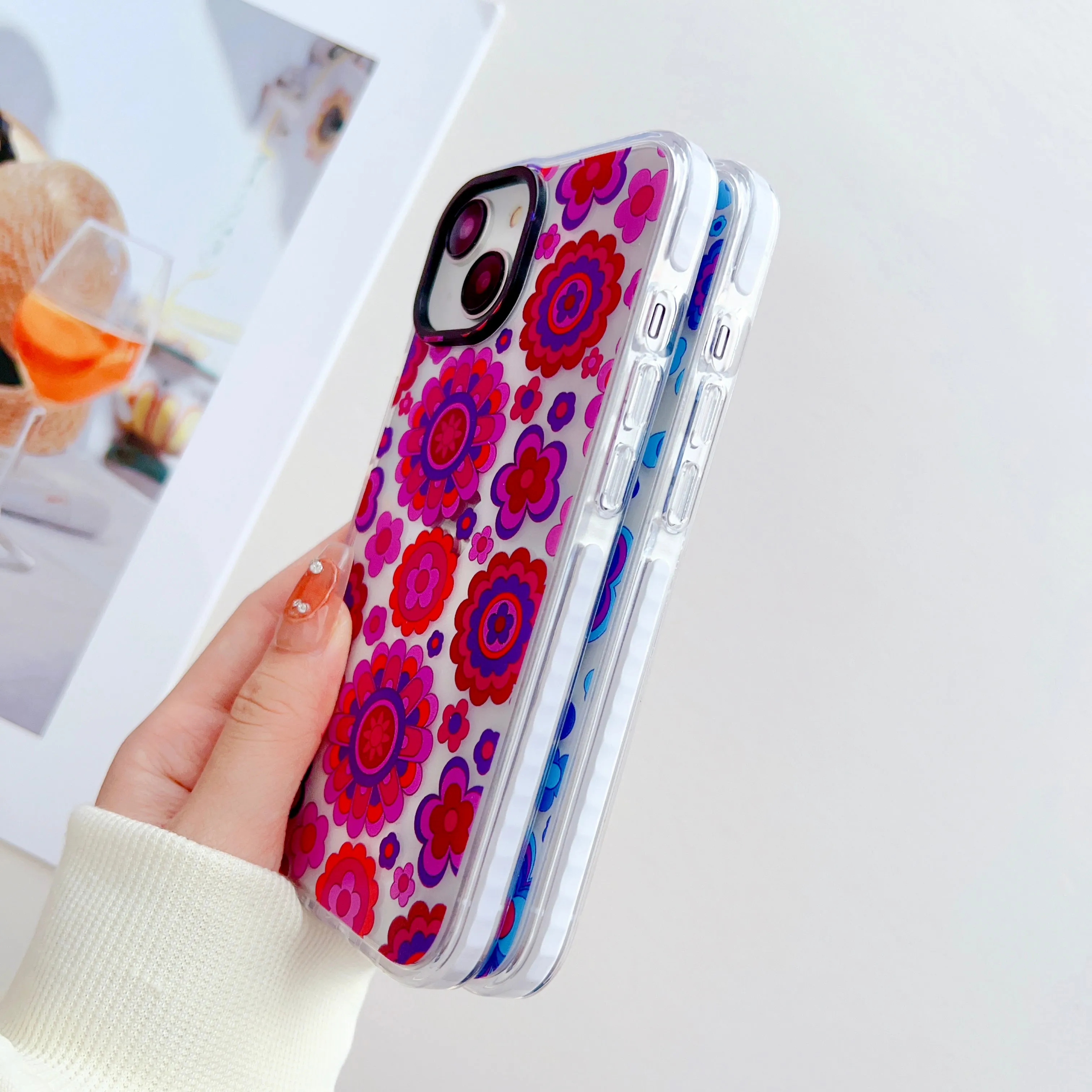 Mandala Designer Impact Proof Silicon Phone Case for iPhone