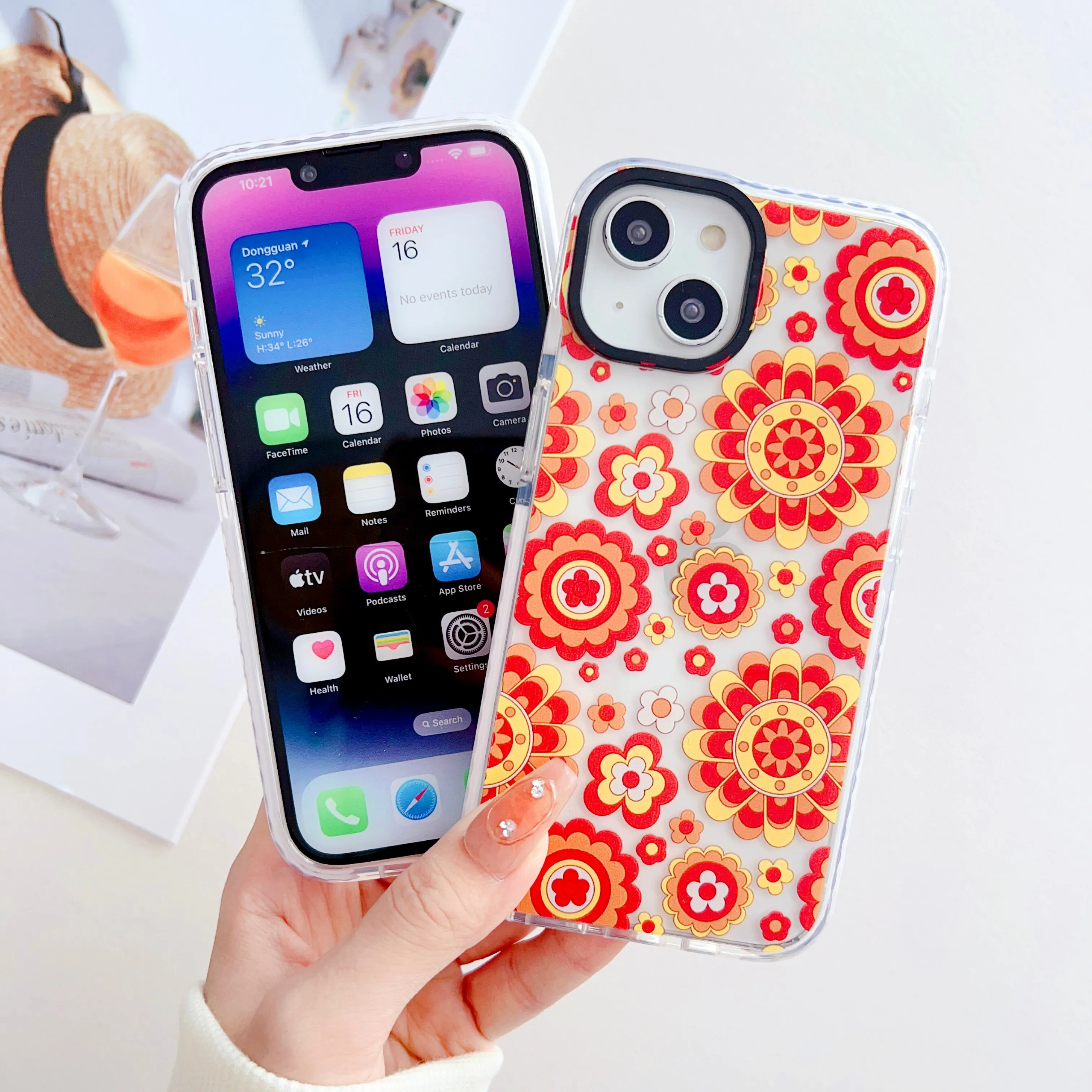 Mandala Designer Impact Proof Silicon Phone Case for iPhone