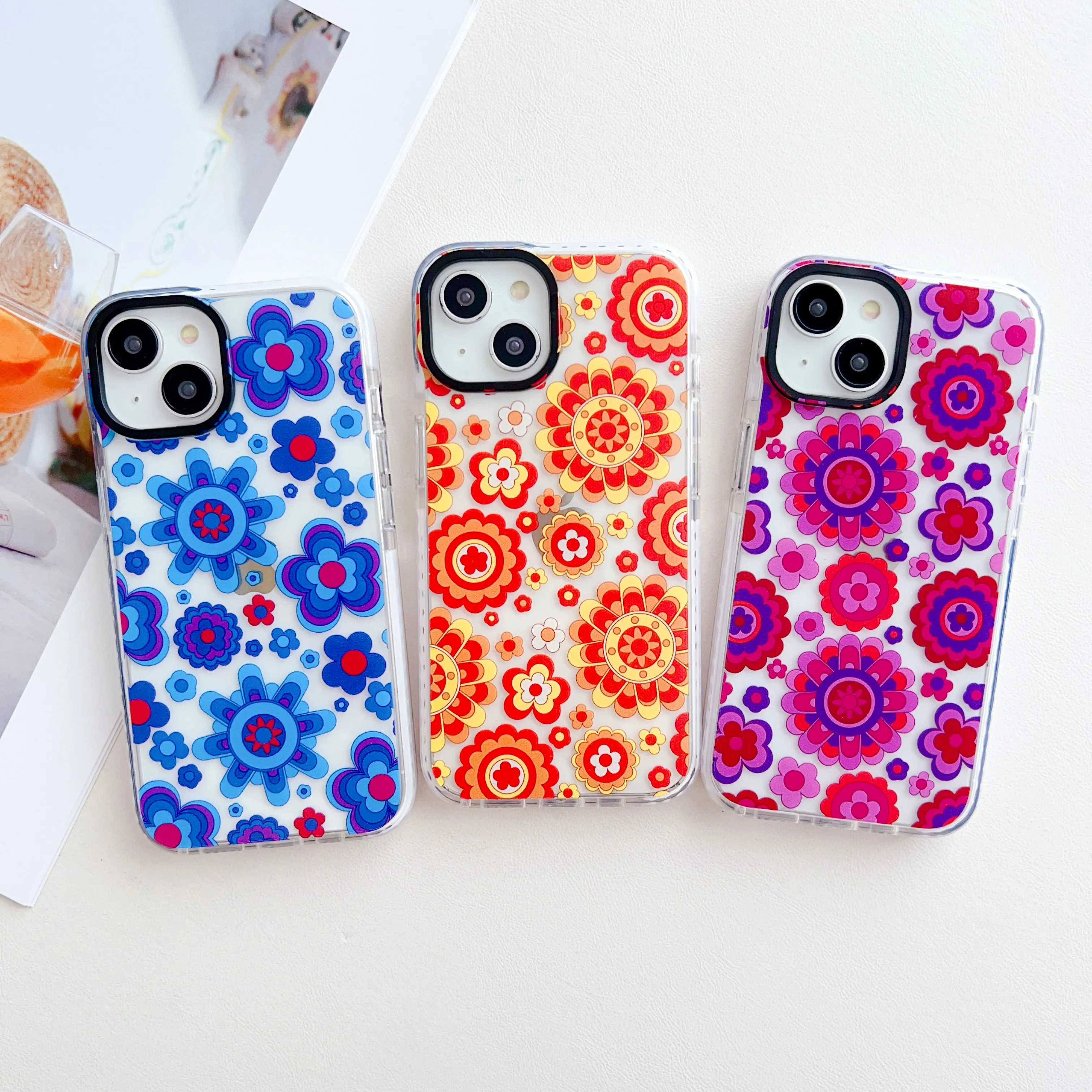 Mandala Designer Impact Proof Silicon Phone Case for iPhone