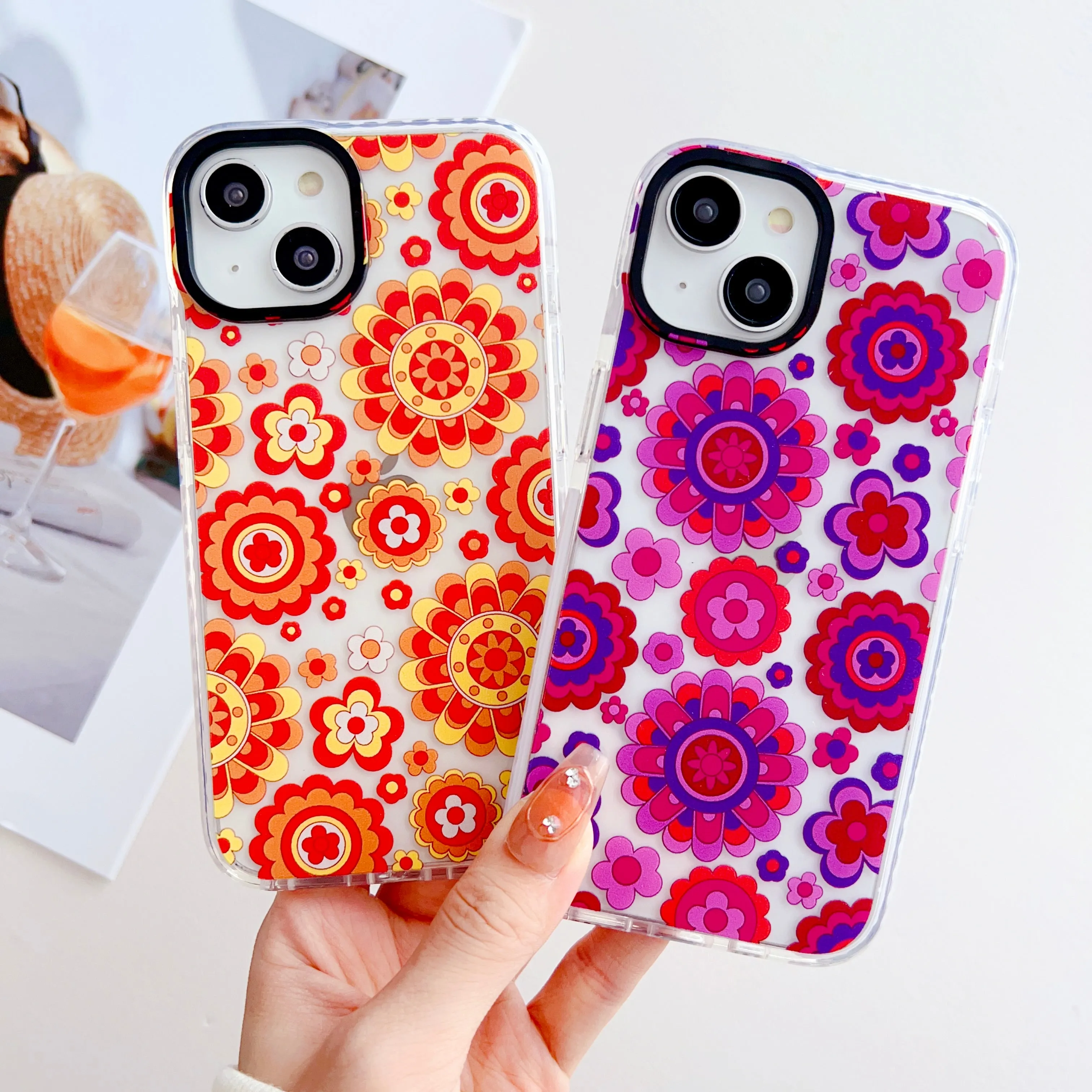 Mandala Designer Impact Proof Silicon Phone Case for iPhone