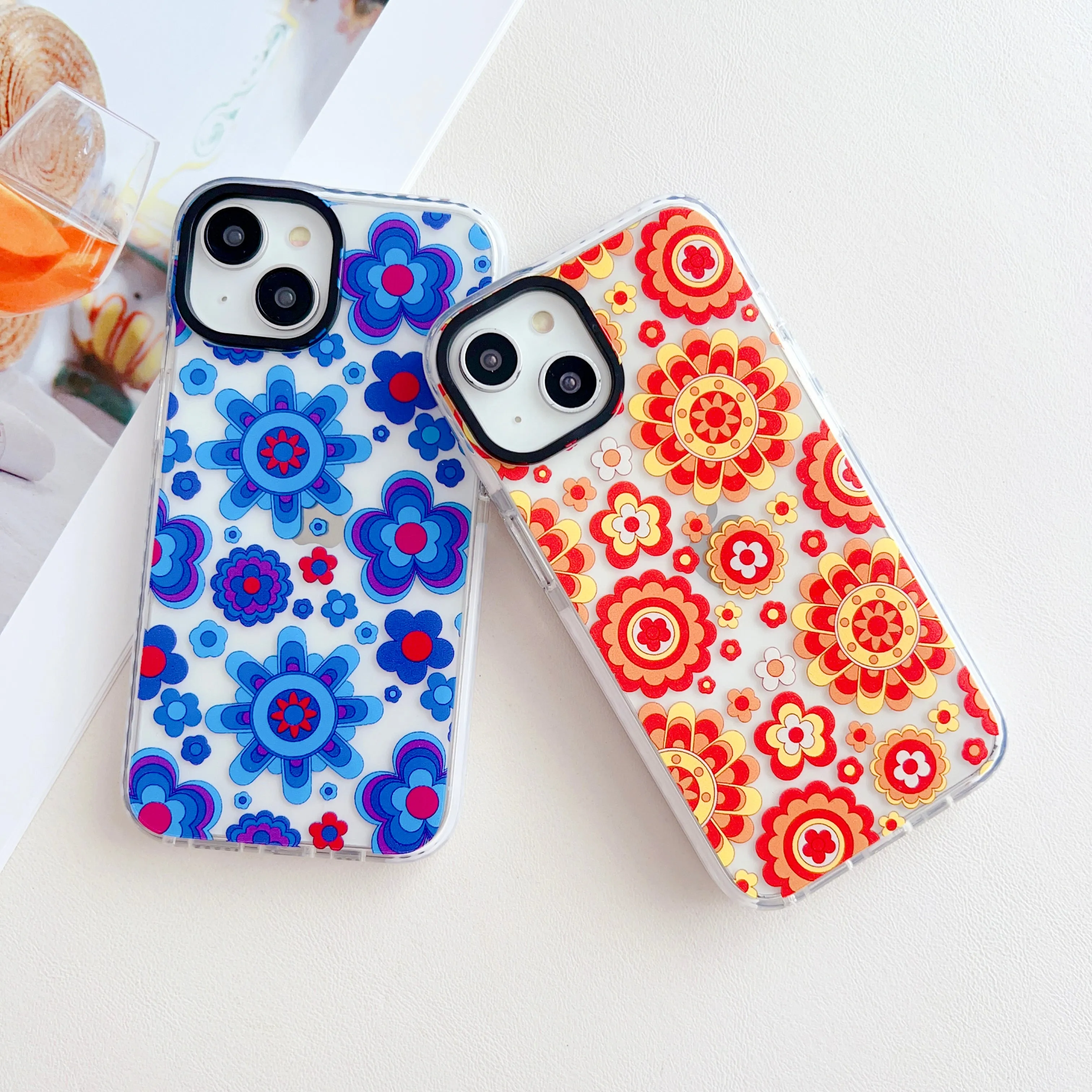 Mandala Designer Impact Proof Silicon Phone Case for iPhone