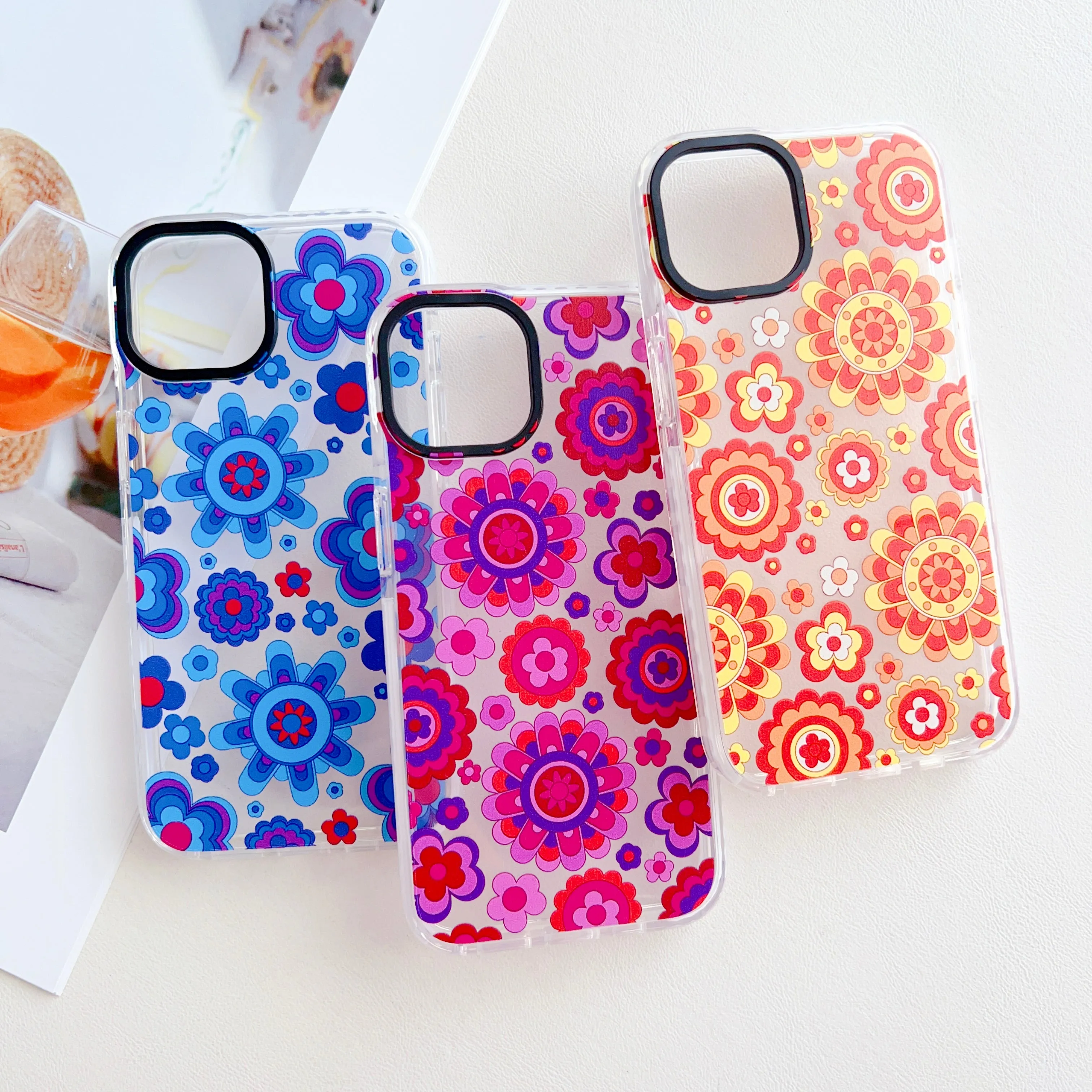 Mandala Designer Impact Proof Silicon Phone Case for iPhone