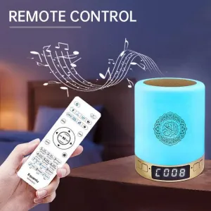 MR031 Bluetooth Quran Speaker Lamp SQ122, Nightlight Smart App Controls Player