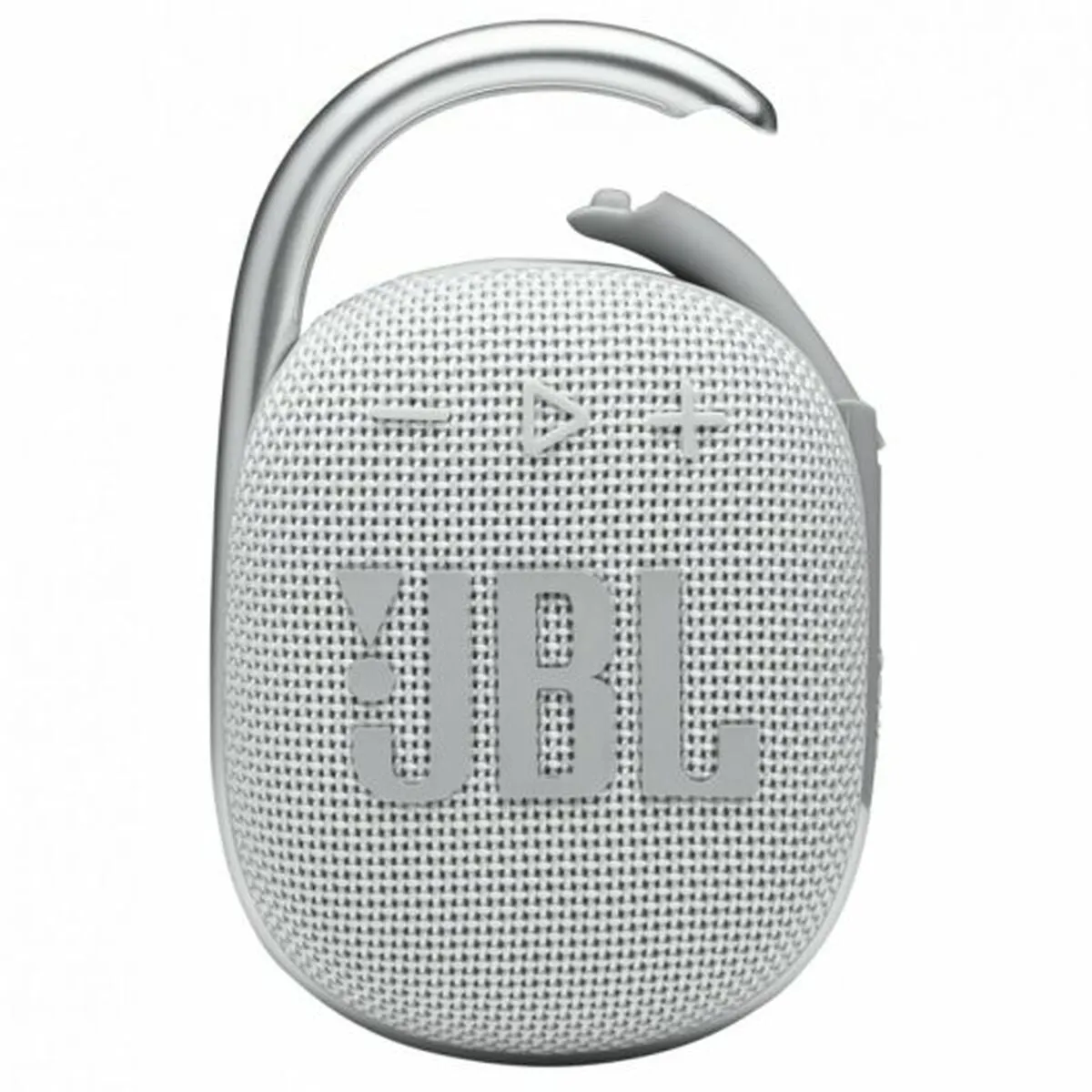 JBL Clip 4 Portable Bluetooth Speaker - White, 5W