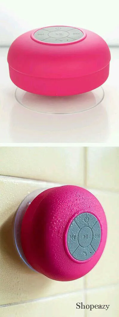 Portable Splash Waterproof Bluetooth Shower Speaker