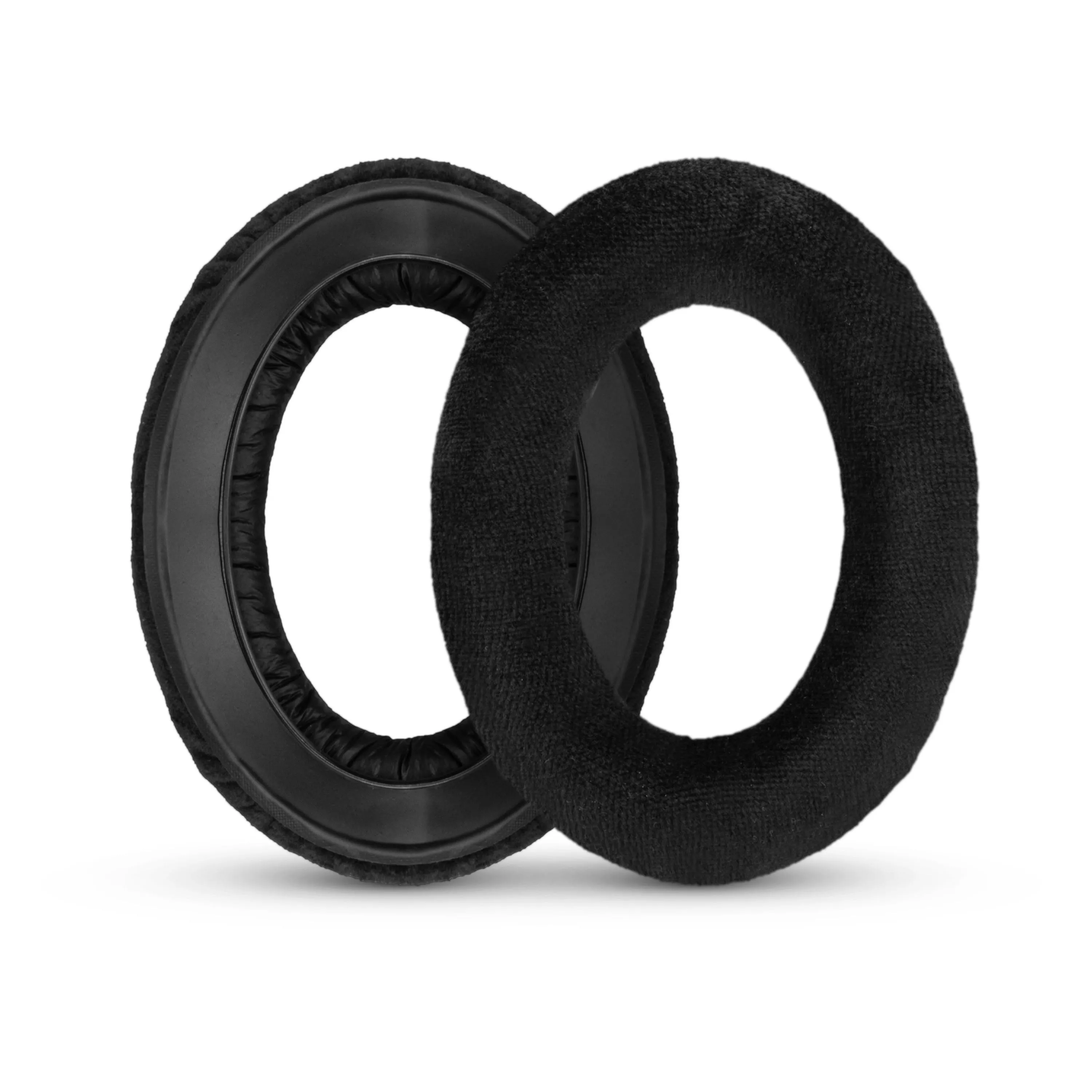 Replacement Earpads for Sennheiser HD600, HD650, HD660S, HD525, HD535, HD545, & Massdrop HD58X, HD6XX Headphones - Soft Velour Cushions For Extra Comfort